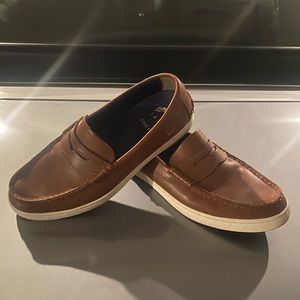Cole Haan tan loafers
